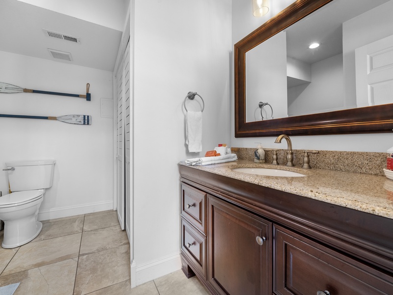 BATHROOM 1 - LOWER LEVEL