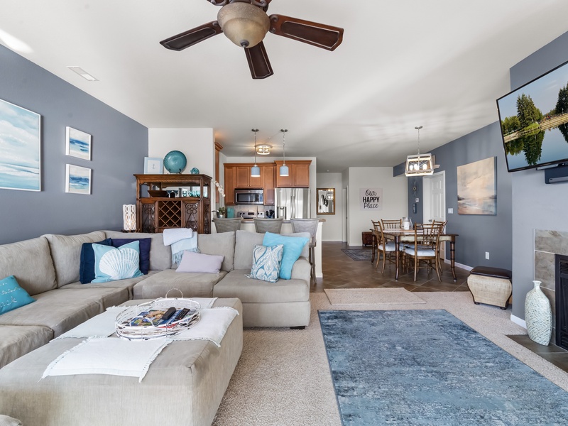 Lakeview living room