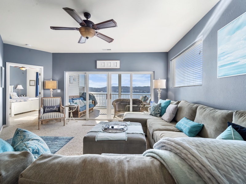 Lakeview living room