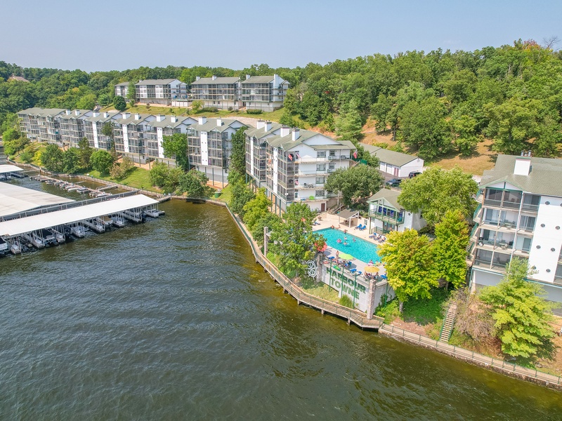 AERIAL VIEW OF THE COMPLEX