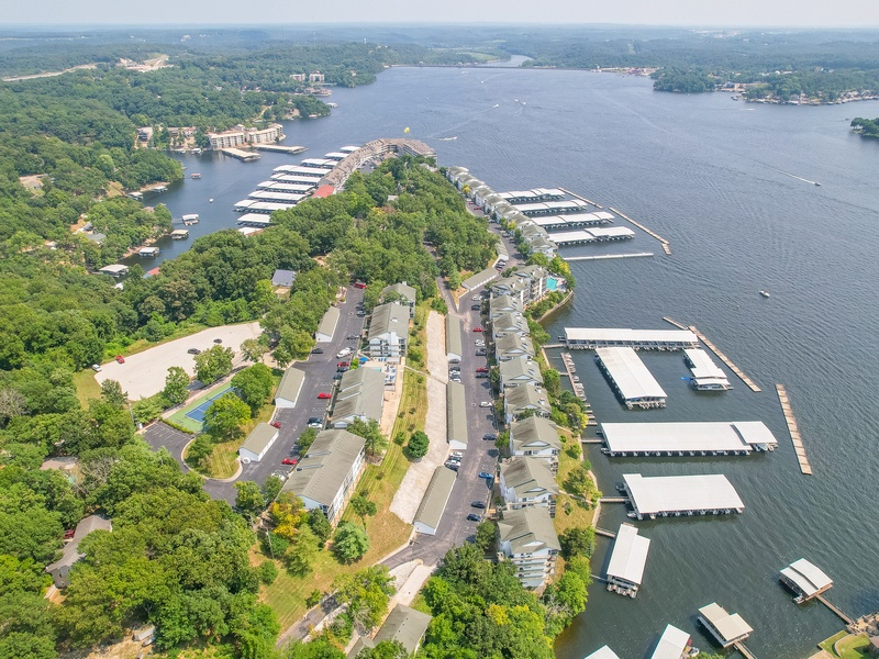 AERIAL VIEW OF THE COMPLEX