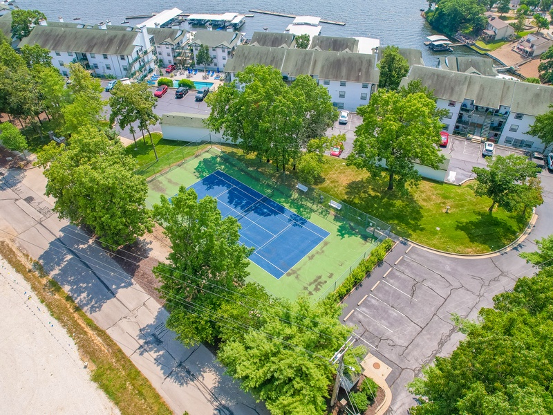 AERIAL VIEW OF THE COMPLEX