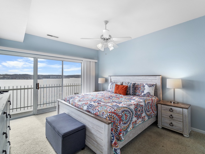 BEDROOM 1 - KING BED