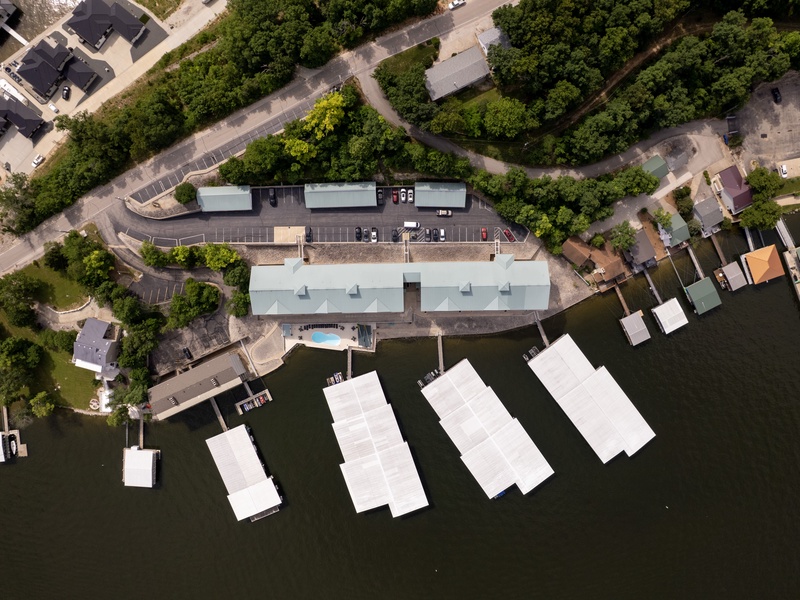 AERIAL VIEW OF THE COMPLEX