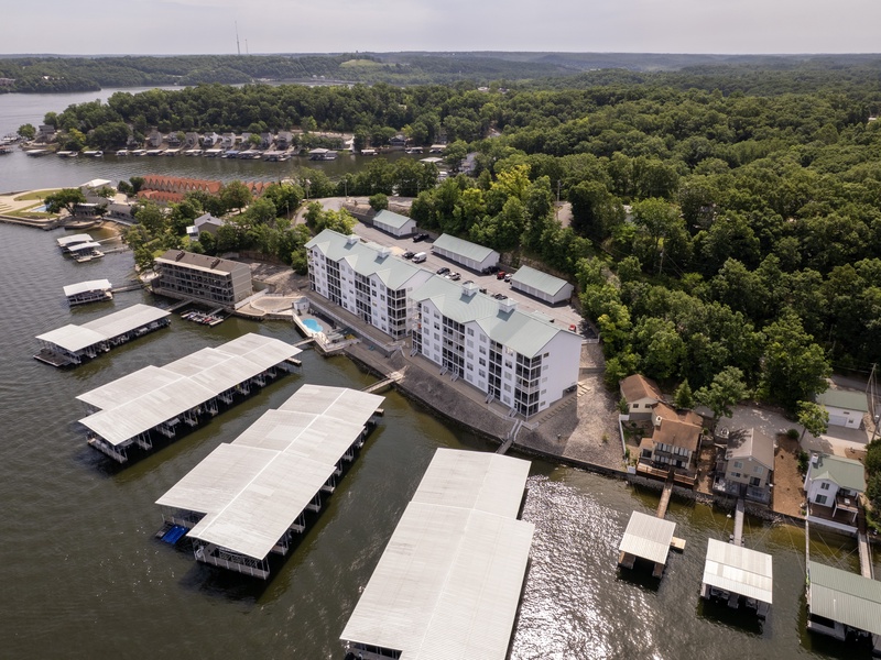 AERIAL VIEW OF THE COMPLEX