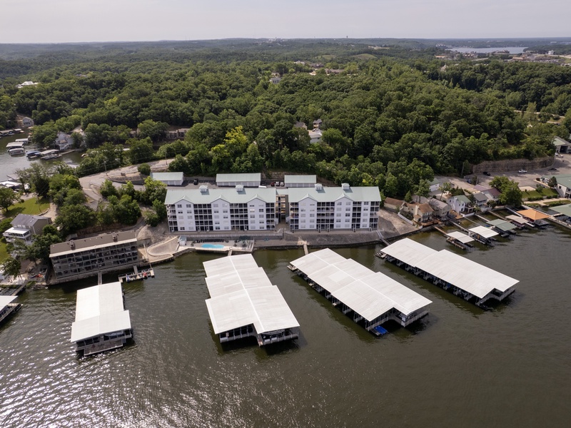 AERIAL VIEW OF THE COMPLEX