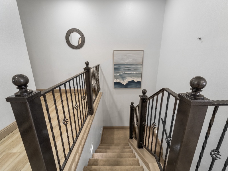 STAIRS TO LOWER LEVEL