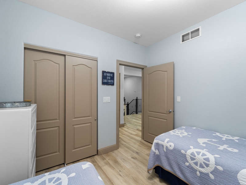 BEDROOM 3 - 2 TWIN BEDS ON MAIN LEVEL