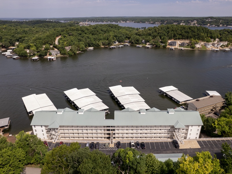 AERIAL VIEW OF THE COMPLEX