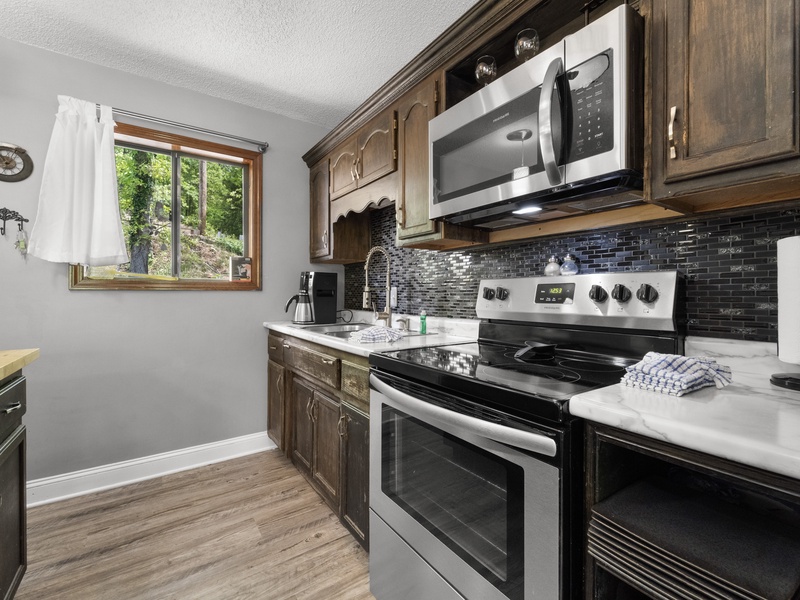 Kitchen on main level