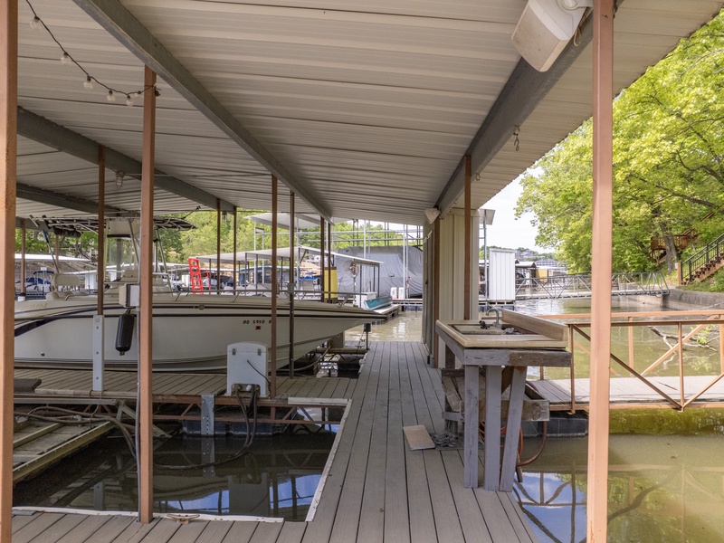 The dock