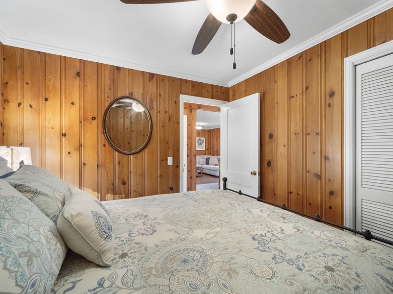 BEDROOM 1 - QUEEN BED ON MAIN LEVEL