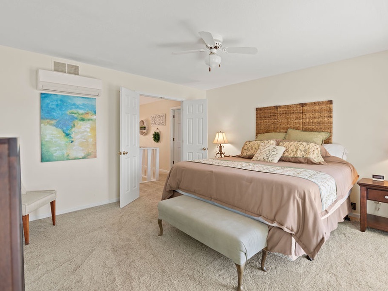 Bedroom 2 - King bed main level