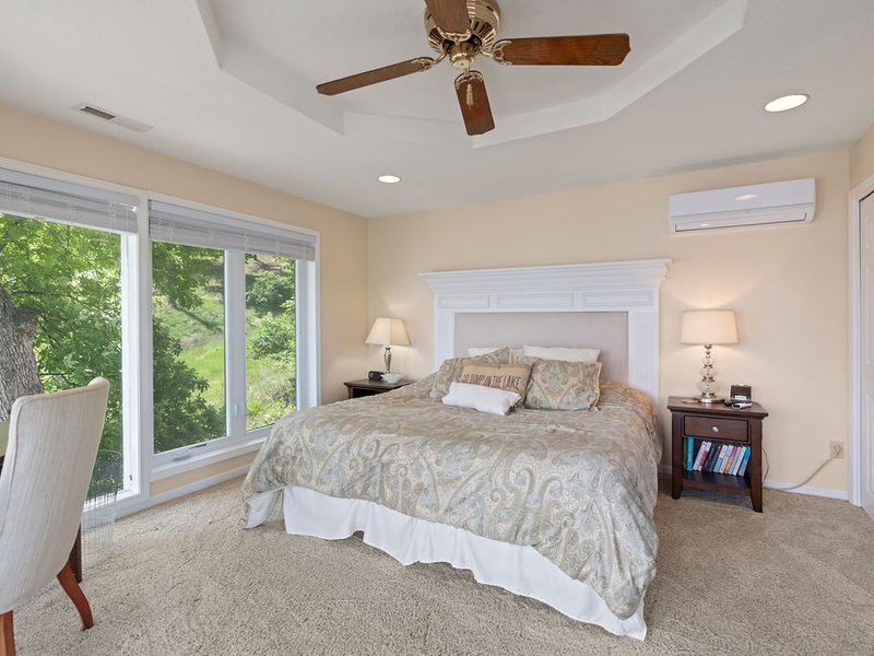 Bedroom 1 - King bed lower level