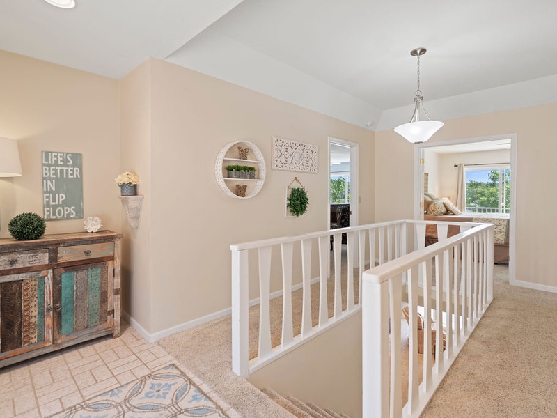 Front foyer - main level