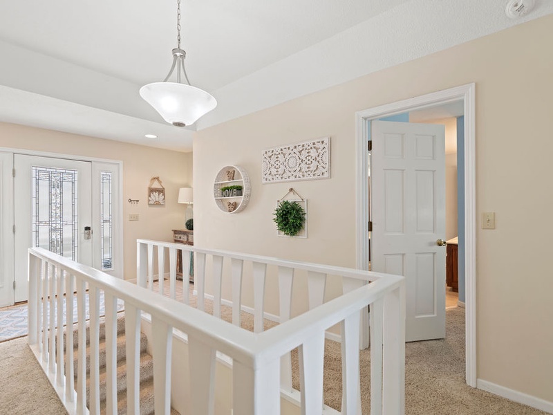 Front foyer - main level