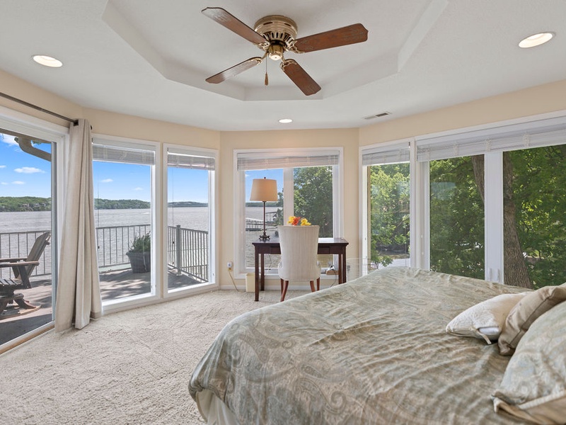 Bedroom 1 - King bed lower level