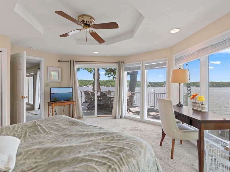 Bedroom 1 - King bed lower level