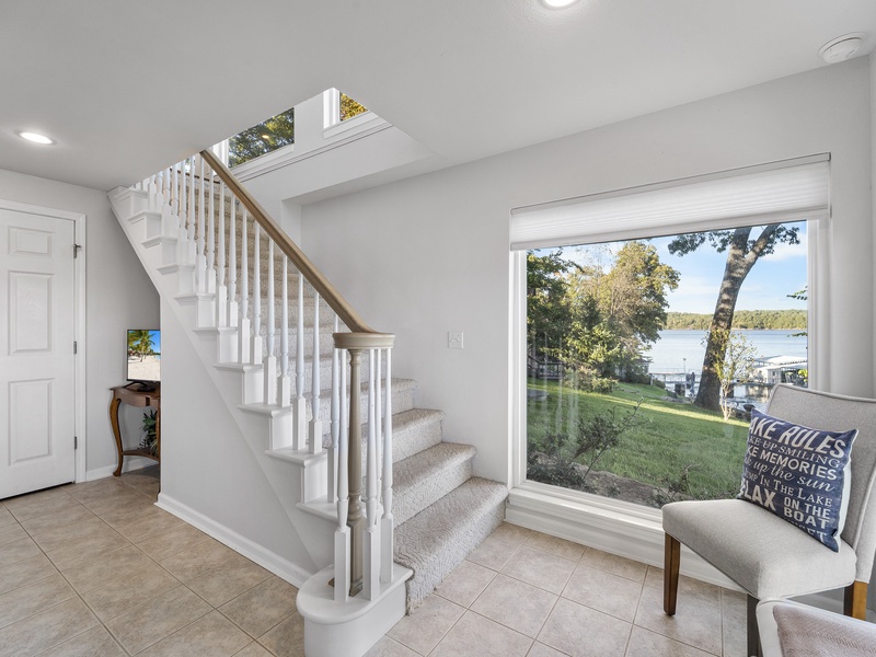 STAIRS TO LOWER LEVEL