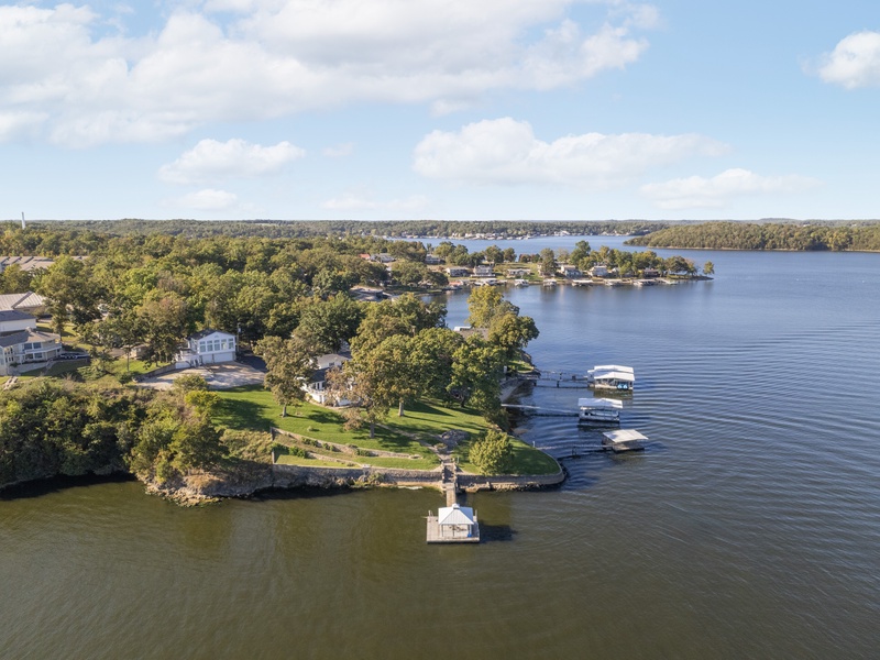 AERIAL VIEW OF THE AREA