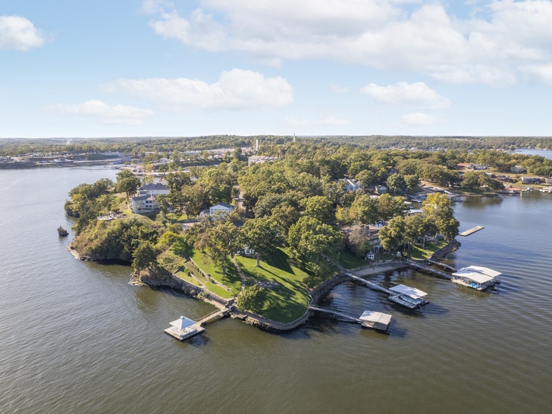 AERIAL VIEW OF THE AREA