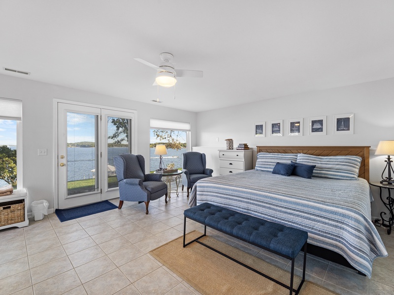 BEDROOM 3 - KING BED ON LOWER LEVEL