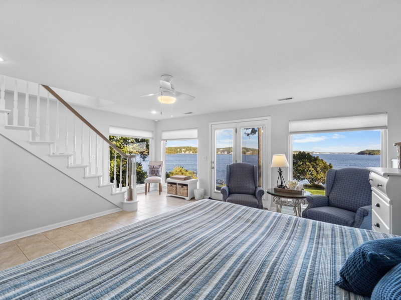 BEDROOM 3 - KING BED ON LOWER LEVEL