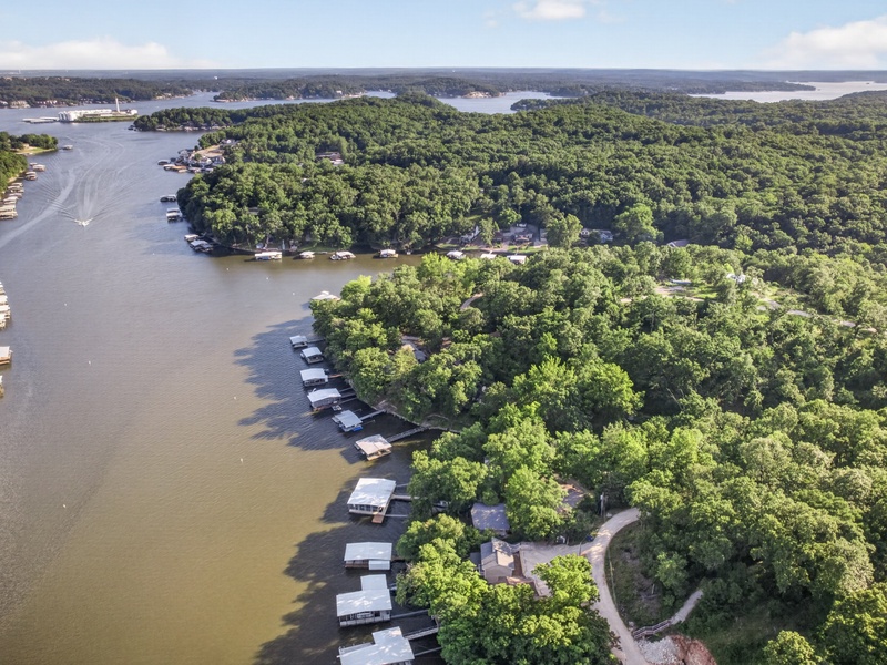 AERIAL VIEW OF THE AREA