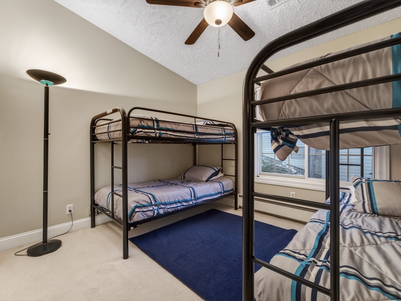 BEDROOM 5 - BUNKS UPPER LEVEL