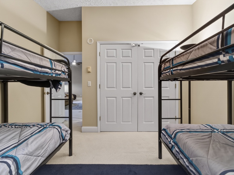 BEDROOM 5 - BUNKS UPPER LEVEL