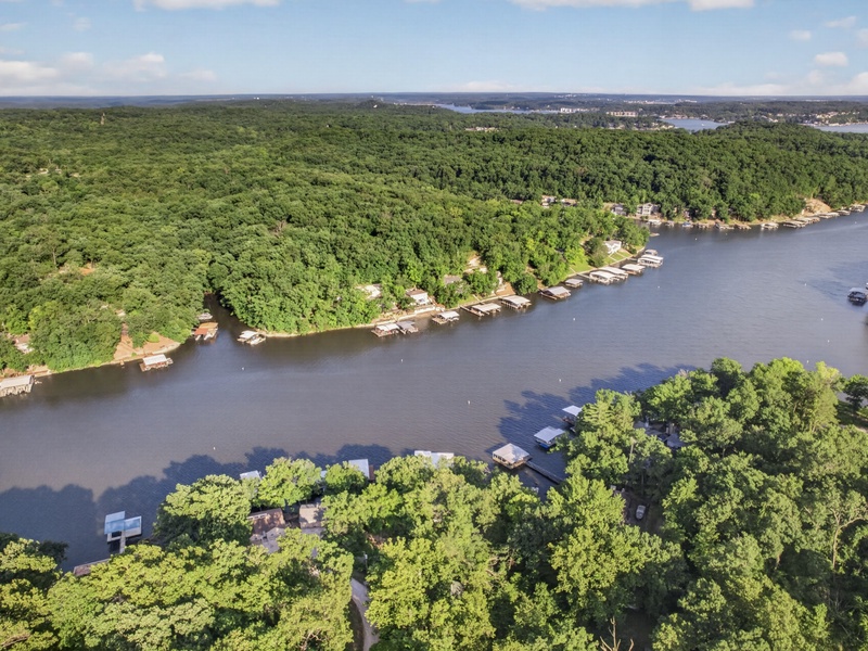 AERIAL VIEW OF THE AREA