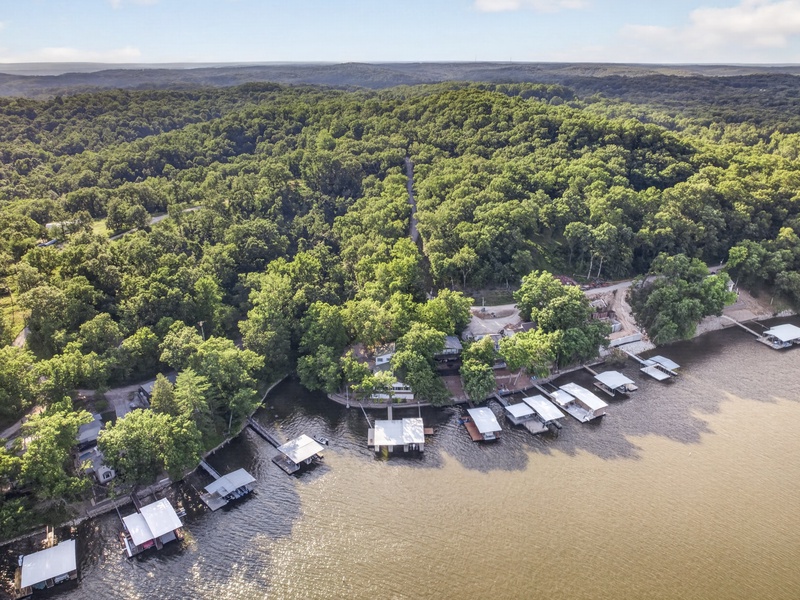 AERIAL VIEW OF THE AREA