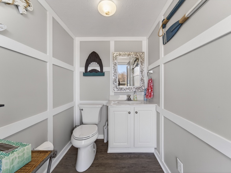 BATHROOM 8 - HALF BATH WITH EXTERIOR ENTRANCE