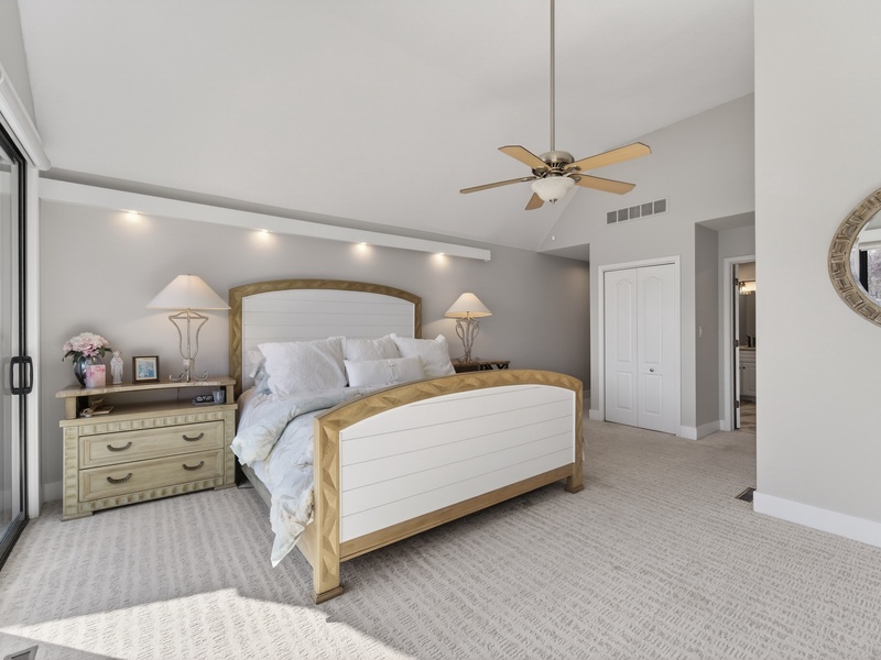 BEDROOM 1 - KING ON MAIN LEVEL