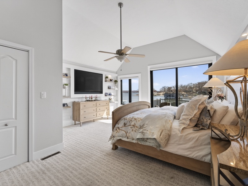 BEDROOM 1 - KING ON MAIN LEVEL