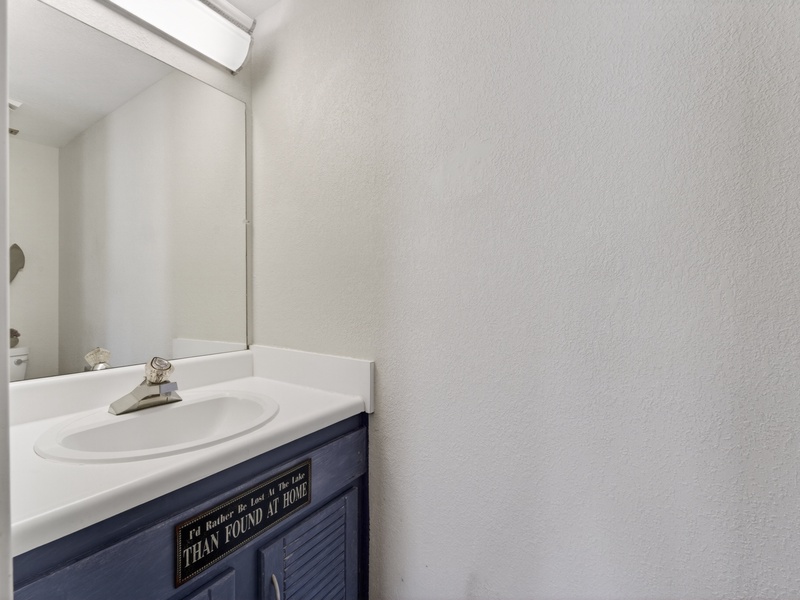 BATHROOM 1 - HALF BATH MAIN LEVEL