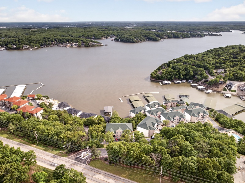 AERIAL VIEW OF THE AREA