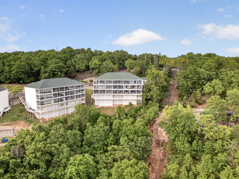 AERIAL VIEW OF THE BUILDING