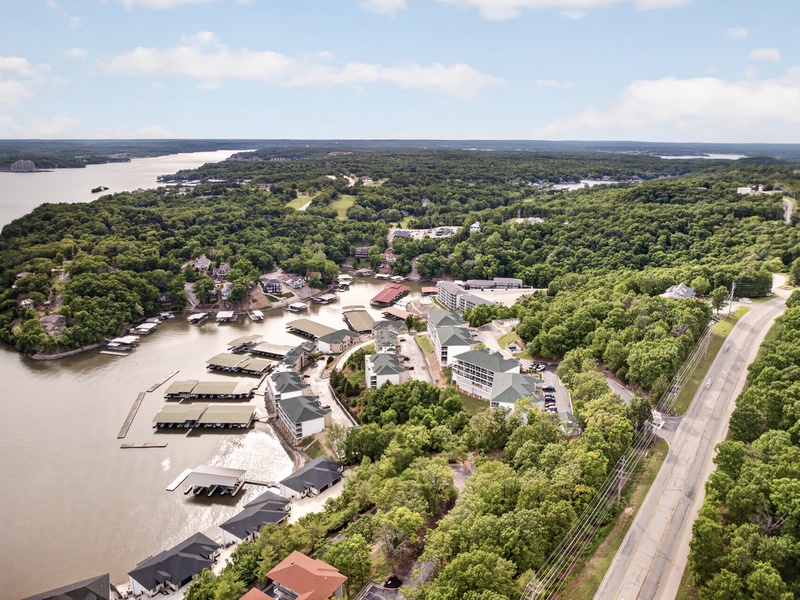 AERIAL VIEW OF THE AREA