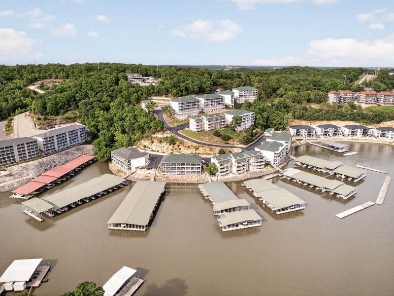 AERIAL VIEW OF THE COMPLEX