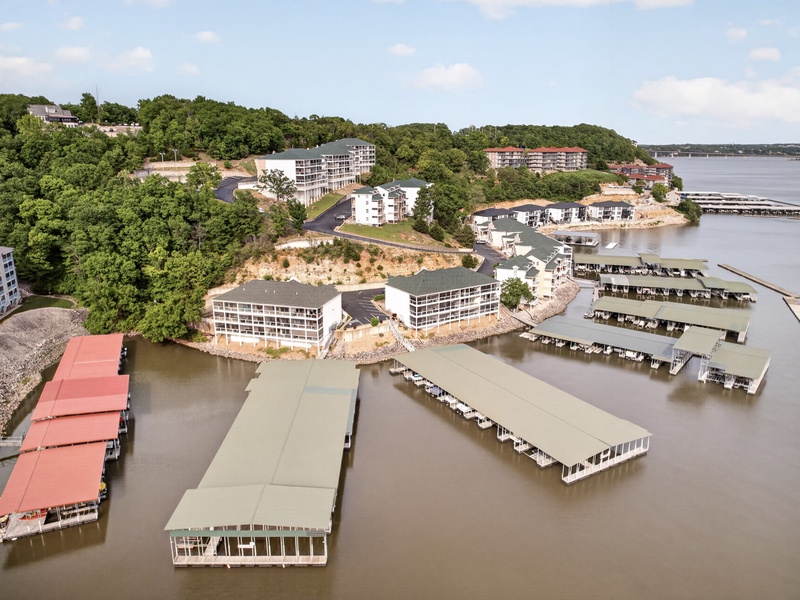 AERIAL VIEW OF THE COMPLEX