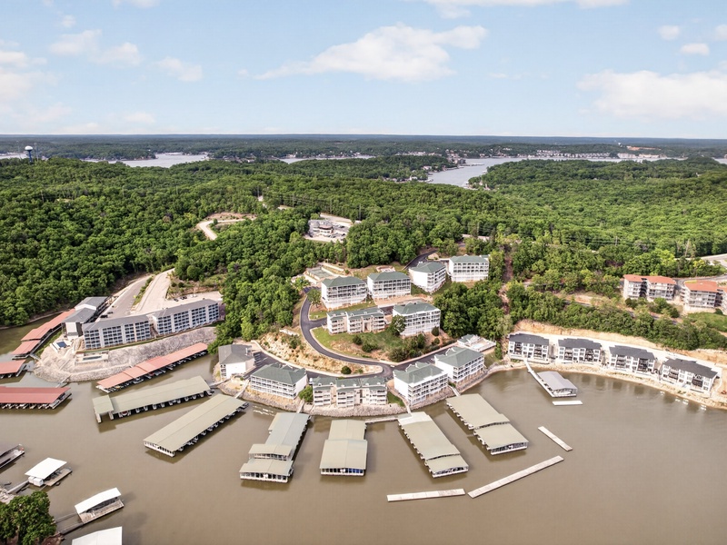 AERIAL VIEW OF THE COMPLEX