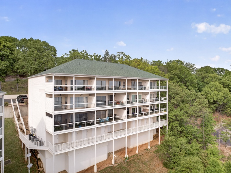 AERIAL VIEW OF THE BUILDING