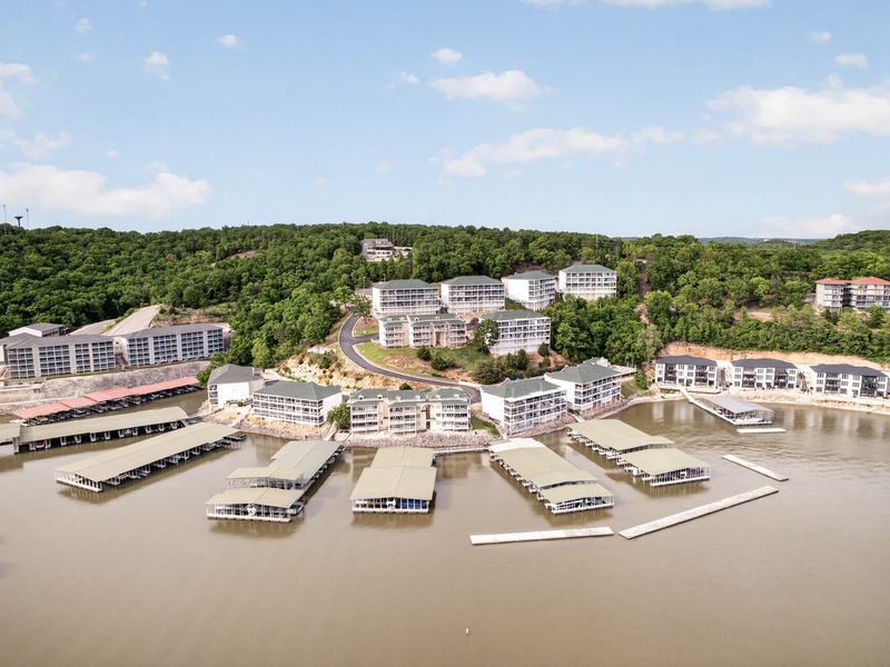 AERIAL VIEW OF THE COMPLEX