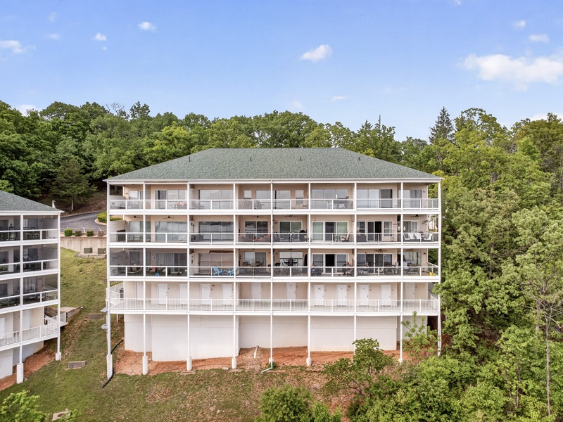 AERIAL VIEW OF THE BUILDING