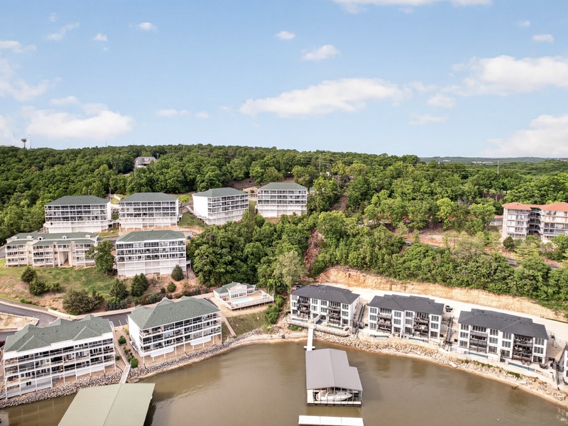 AERIAL VIEW OF THE COMPLEX