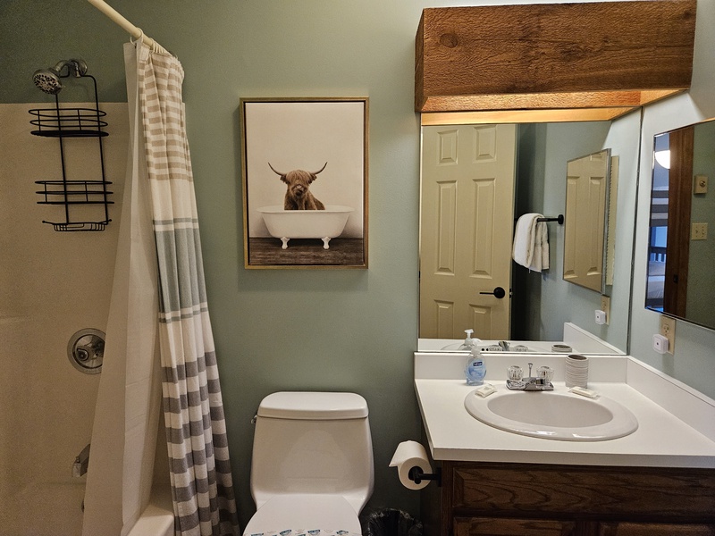 Bunk room bath