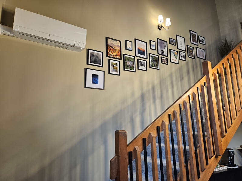 Living area AC, headed up