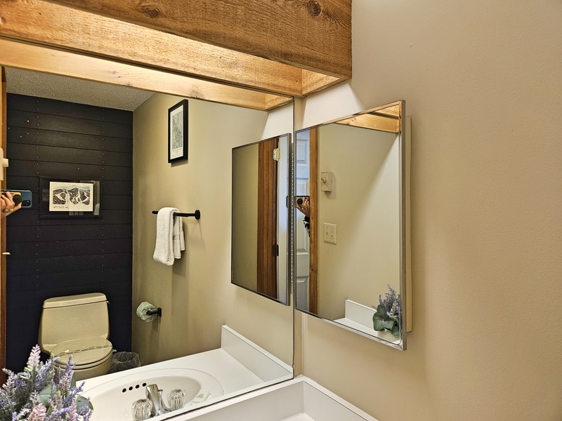 Entry level half bath
