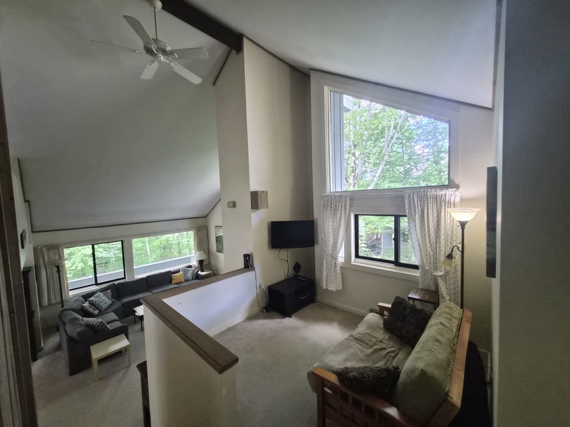 The Loft above Living Area